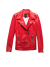 As By Df Women's Cult Recycled Leather Jacket In Coco Red