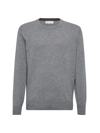 Brunello Cucinelli Men's Cashmere Sweater In Dark Grey