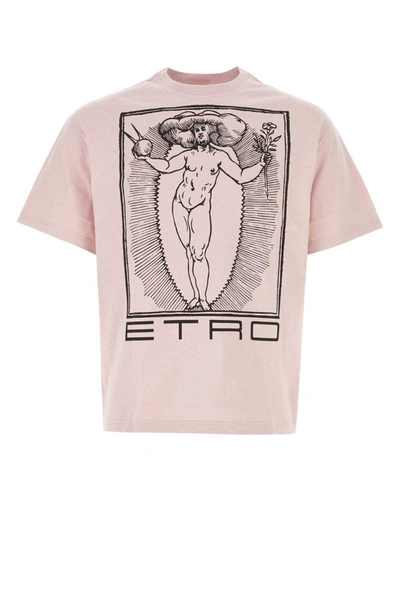 Etro T-shirt In Beige