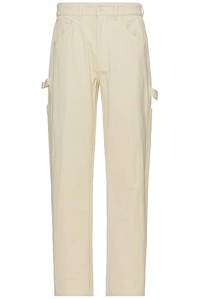 Mister Green Utility Pant In Vintage White