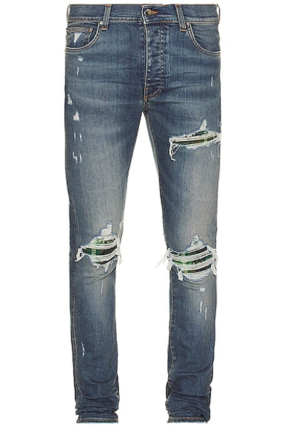 Amiri Mx1 Skinny Jeans In Deep Classic Indigo