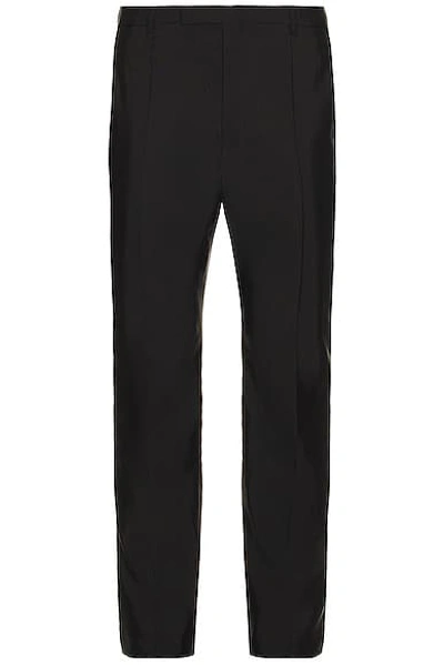 Saint Laurent Pantalons Taille Hau In Noir