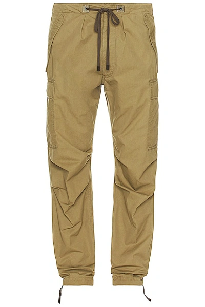 Tom Ford Enzyme Twill Cargo Sport Pant In Sage