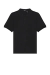 Theory Polo Shirts In Black
