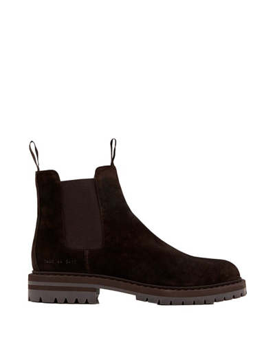 Common Projects Chelsea Ankle Boots In Black