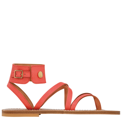 Longchamp Sandales  X K.jacques In Fraise