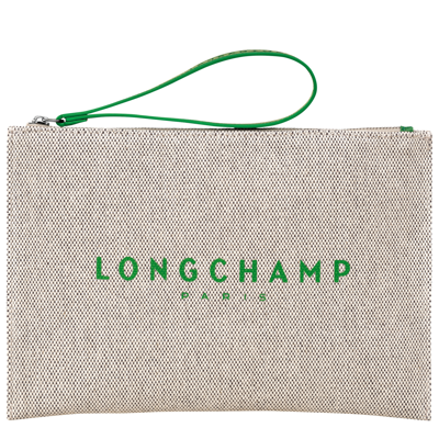 Longchamp Pouch Roseau In Brown