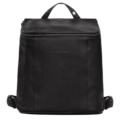 Longchamp Backpack M  3d In Noir
