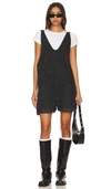 Free People High Roller Shortall In Black
