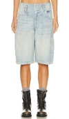 FREE PEOPLE X WE THE FREE EXTREME MEASURES BARREL SHORT