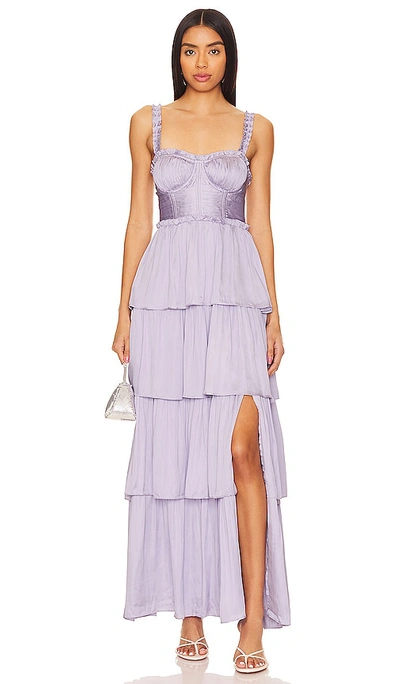 Astr Tempany Dress In Lavender
