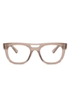 RAY BAN PHIL 54MM SQUARE OPTICAL GLASSES