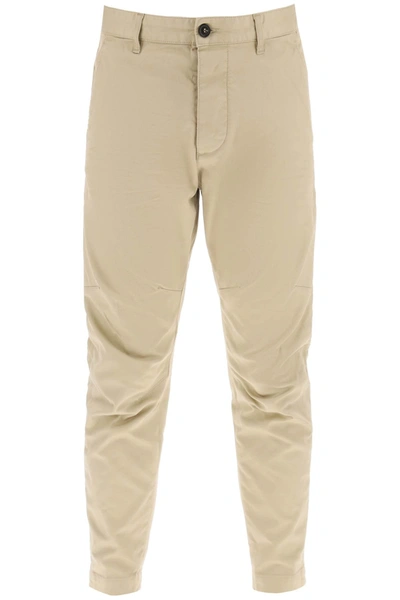 Dsquared2 Sexy Chino Pants In Beige