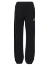 Off-white Bookish Logo-embroidered Track Pants In Black