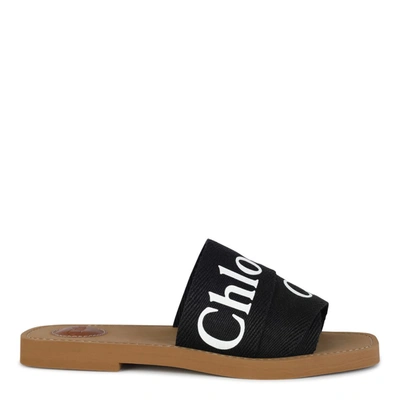 CHLOÉ CHLOÈ FLAT SHOES BLACK