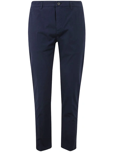 Department 5 Prince Crop Chino Trousers Clothing In Blue