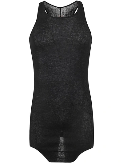 RICK OWENS RICK OWENS BASIC RIB TANK TOP CLOTHING