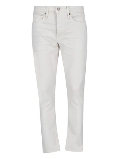 Tom Ford Jeans White In Bianco