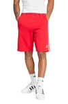 Adidas Originals Mens  Adicolor 3-stripes Shorts In Better Scarlet