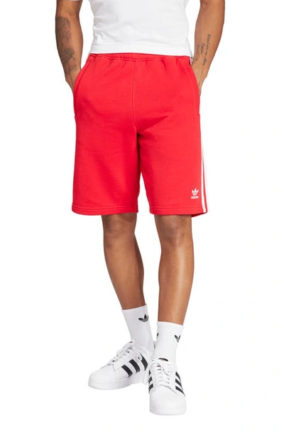 Adidas Originals Mens  Adicolor 3-stripes Shorts In Better Scarlet