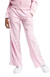 Adidas Originals Lifestyle Firebird Recycled Polyester Track Pants In True Pink