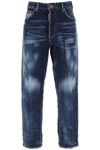 Dsquared2 Slim Fit Denim Trousers In Blue