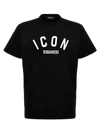 DSQUARED2 BE ICON T-SHIRT WHITE/BLACK