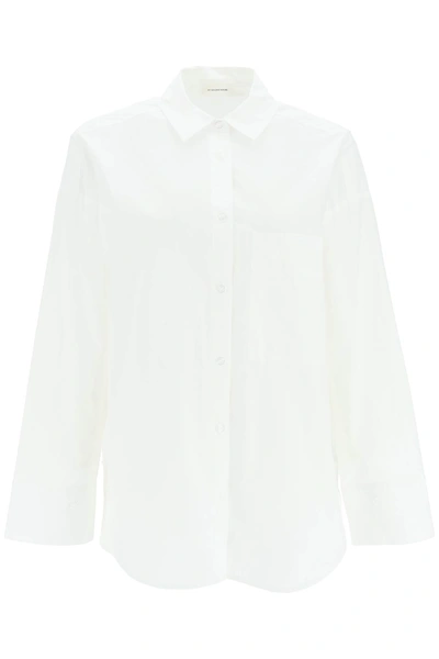 BY MALENE BIRGER DERRIS BOXY FIT SHIRT IN ORGANIC COTTON