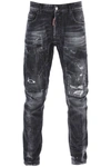 Dsquared2 Black Ripped Wash Cool Guy Jeans