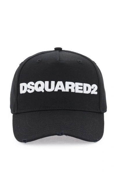 DSQUARED2 EMBROIDERED BASEBALL CAP