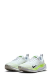 Nike Women's Infinityrn 4 Road Running Shoes (extra Wide) In White/black/lemon