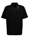 Balmain Cotton Stitched Collar Straight Fit Polo Shirt