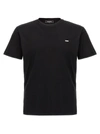 DSQUARED2 LOGO PLAQUE T-SHIRT BLACK