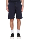 Ps By Paul Smith Ps Paul Smith Man Shorts & Bermuda Shorts Midnight Blue Size 30 Organic Cotton In Blue