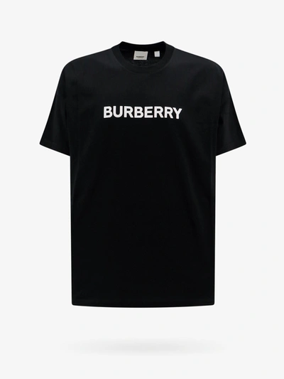 BURBERRY BURBERRY MAN T-SHIRT MAN BLACK T-SHIRTS