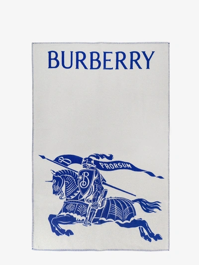 Burberry Unisex Small Blanket Unisex Blue Home Decor