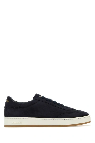 CHURCH'S CHURCH'S WOMEN MIDNIGHT BLUE SUEDE SNEAKERS