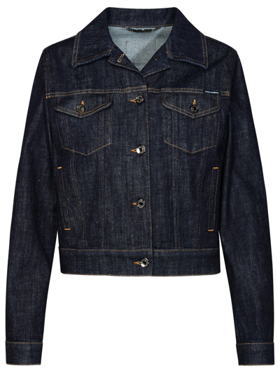 Dolce & Gabbana Woman  Blue Denim Jacket