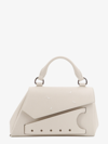 MAISON MARGIELA MAISON MARGIELA WOMAN SNATCHED ASYMMETRIC MINI WOMAN BEIGE HANDBAGS