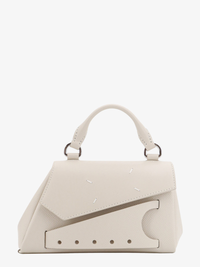 Maison Margiela Snatched Clutch Tasche -  - Leder - Beige In Cream