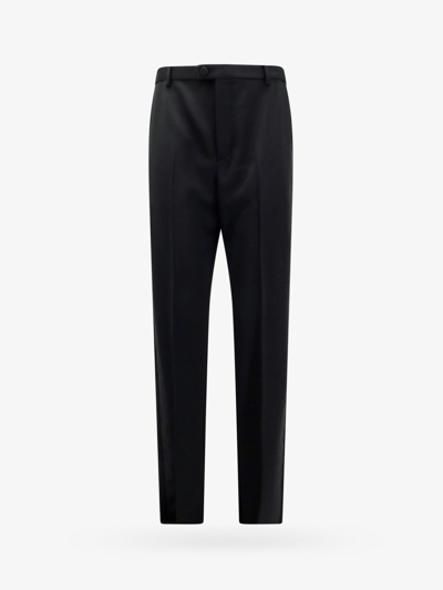 Saint Laurent Black Taileur Pants Man