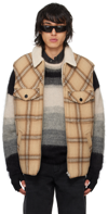 ISABEL MARANT BEIGE KIRANEO VEST