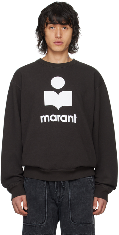 ISABEL MARANT BLACK MIKOY SWEATSHIRT