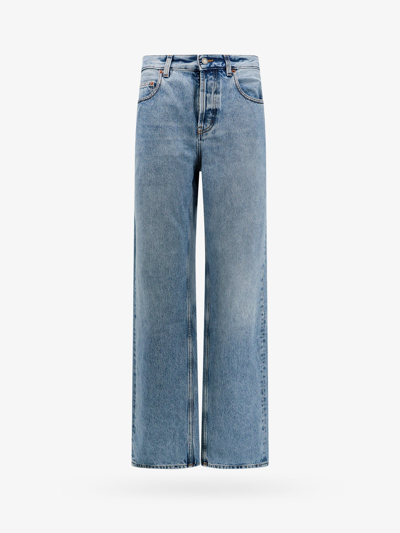 SAINT LAURENT SAINT LAURENT WOMAN JEANS WOMAN BLUE JEANS