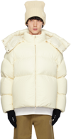 MONCLER GENIUS MONCLER X ROC NATION OFF-WHITE ANTILA DOWN JACKET