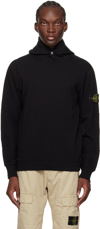 STONE ISLAND BLACK PATCH HOODIE