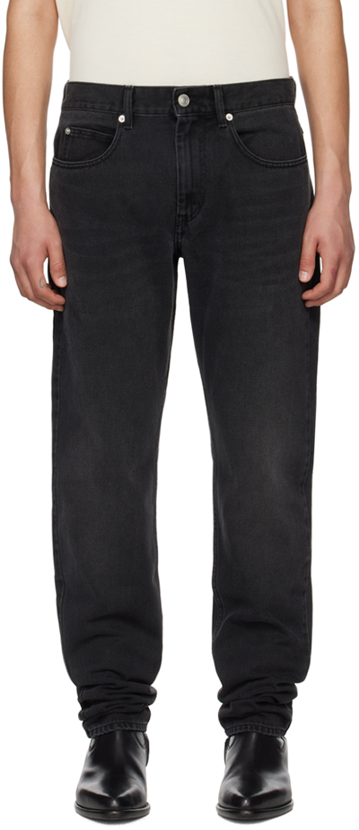 Isabel Marant Black Jack Jeans In 02fk Faded Black