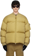 Moncler Genius Moncler X Roc Nation Green Centaurus Down Jacket In Nude & Neutrals