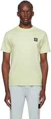 STONE ISLAND GREEN PATCH T-SHIRT