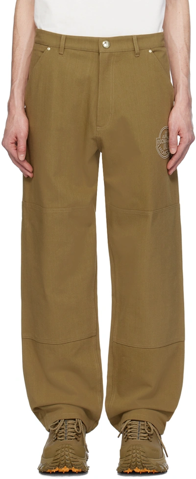 Moncler Genius Moncler X Roc Nation Brown Knee Panel Trousers